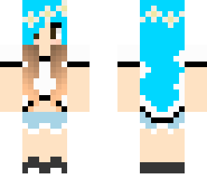 blue hair