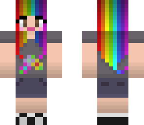 rainbow girl