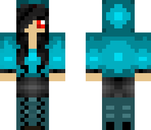 blue girl