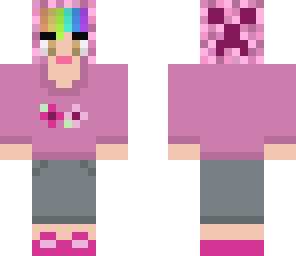 pink creeper hood