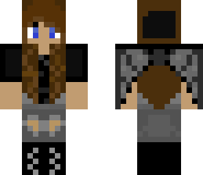 bat wing girl edit