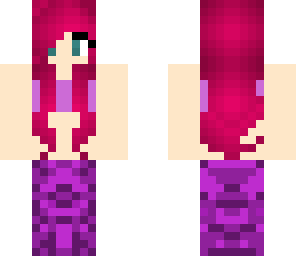purple mermaid