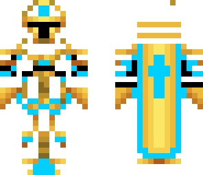 blue knight elf style