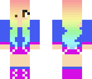 rainbow girl