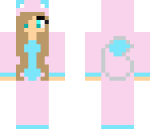 pink and teal fox onesie
