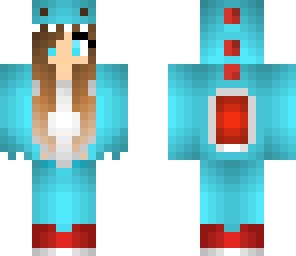 blue yoshi girl