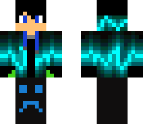 Electric man | Minecraft Skin