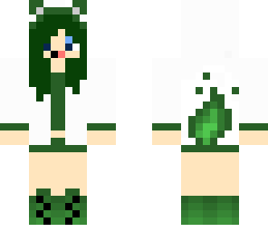 green fire girl me