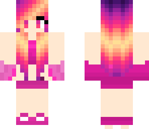 pink punk girl