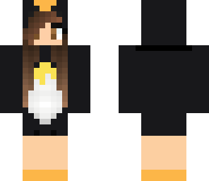 penguin girl with short