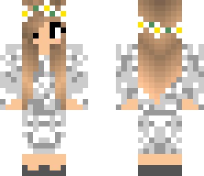 party dress girl white bright