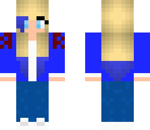 blue tomboy ombre seinior