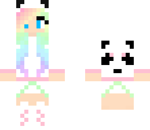 cute panda girl