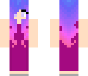 purple dress
