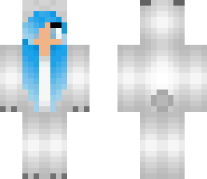 blue hair polar bear edited