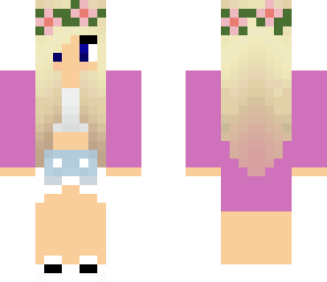 cute pink girl