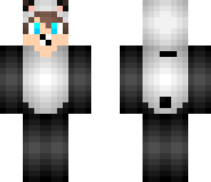 edited panda baby