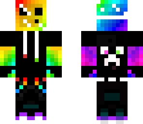 astronaut rainbow slime hoodie
