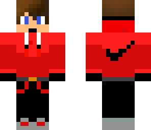 red nike guy