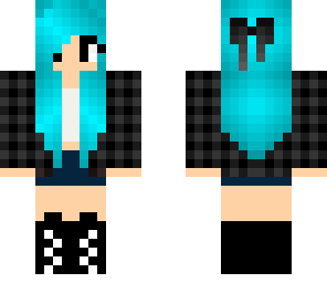 plaid girl