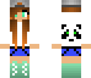 cool swaggy panda girl