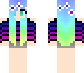 colorful girl