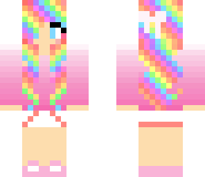 rainbow hair
