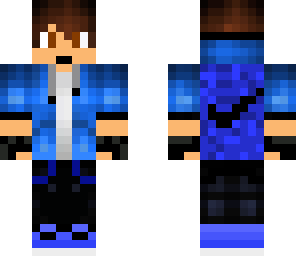 blue nike boy