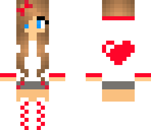 red gamer girl