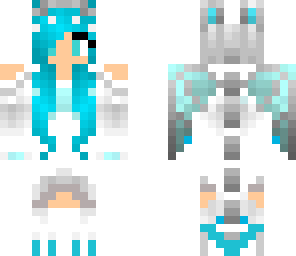 girl ice dragon