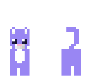 purple kitty