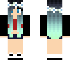 edit of cute blue hair