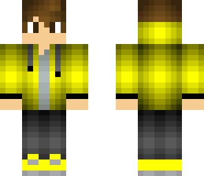 yellow hoodie