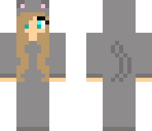 simple gray cat onesie