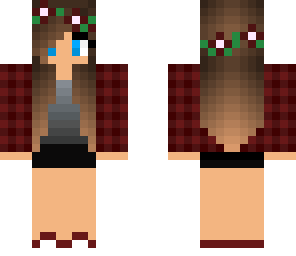 cute fannel girl