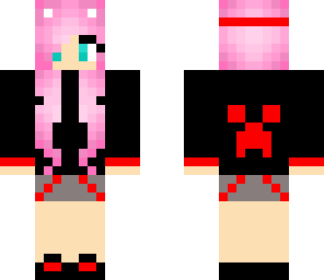 red hoddie girl