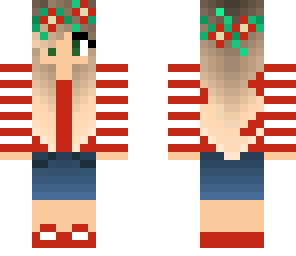 red flower girl from cookie28