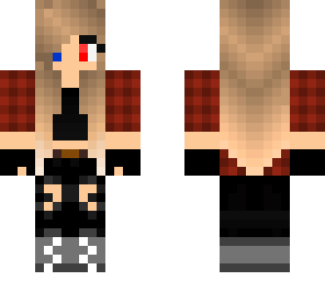 plaid girl