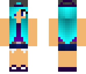 turquoise hair