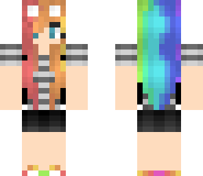 rainbow girl