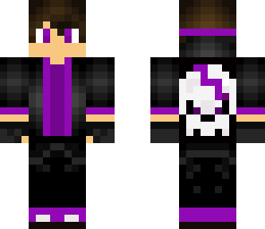purple skull guy