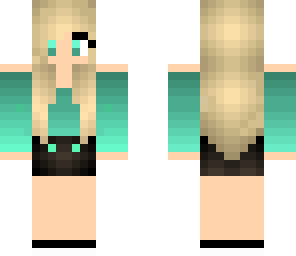 teal girl