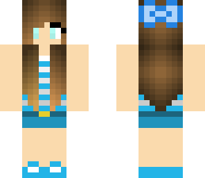 pretty blue girl