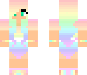 rainbow girl