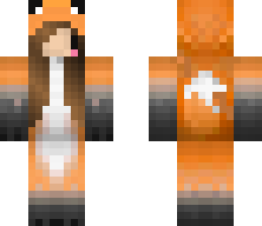 chibi foxgirl shaded skin