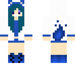blue fire girl