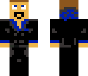 blue hoodie tux