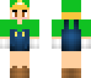 my brother as luigi