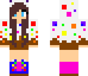 rainbow cake girl