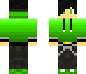 green sweatshirt boy